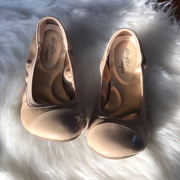 Dexflex Comfort Shoes Comfortable Nude Flats Poshmark